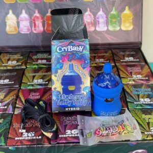 #1 Best Crybaby Blueberry Laffy Taffy - Crybaby Disposable