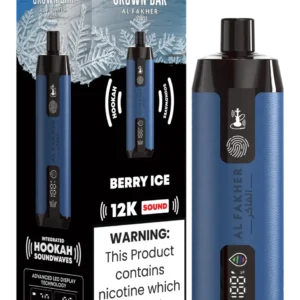 Al Fakher Crown Bar 12K Sound - Berry Ice Disposable Vape