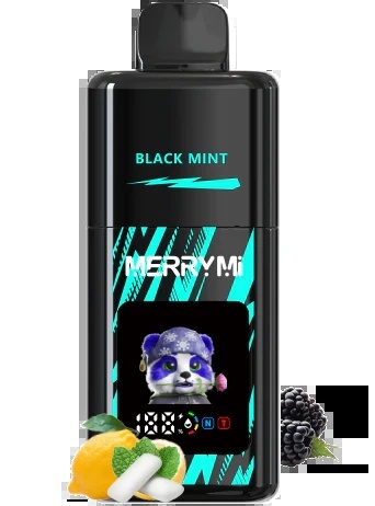 MerryMi Mecha PRO 35000 Black Mint e-cigarettes - Image 2