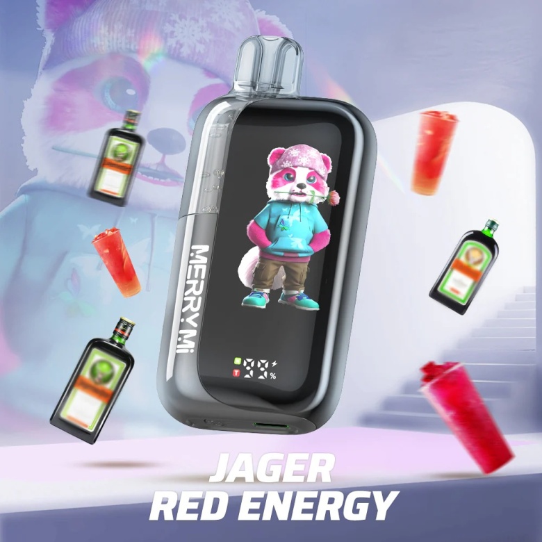 Buy MerryMi Panda X 40000 Jager Red Energy e-cigarettes