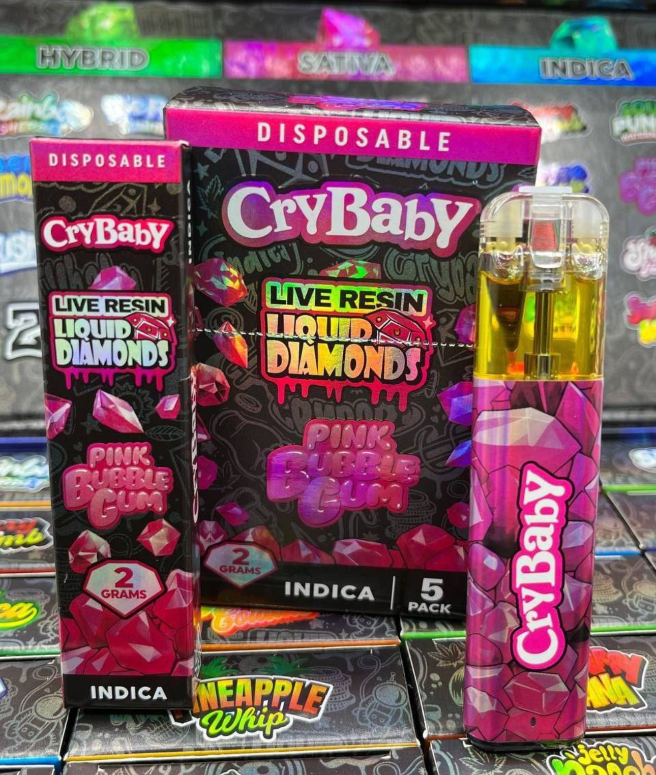 Crybaby Pink Bubblegum