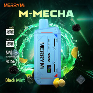 E-Papierosy MerryMi M-Mecha 16 000 Black Mint