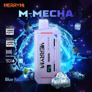 E-Papierosy MerryMi M-Mecha 16 000 Blue Razz Ice