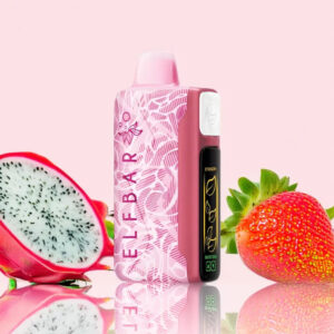 ELF BAR NICOTINE KING 40000 - SOUR STRAWBERRY DRAGONFRUIT 5% - RECHARGEABLE