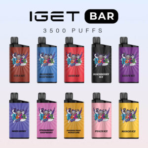 IGET Bar 3500 Puffs | 5% Nic 34 Flavours -