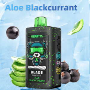 Merry Mi Blade Jednorazowy e-papieros 30000 Buchów o smaku Aloe Blackcurrant