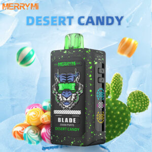 Merry Mi Blade Jednorazowy e-papieros 30000 Buchów o smaku Desert Candy