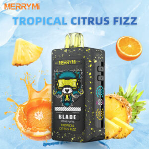 Merry Mi Blade Jednorazowy e-papieros 30000 Buchów o smaku Tropical Citrus Fizz