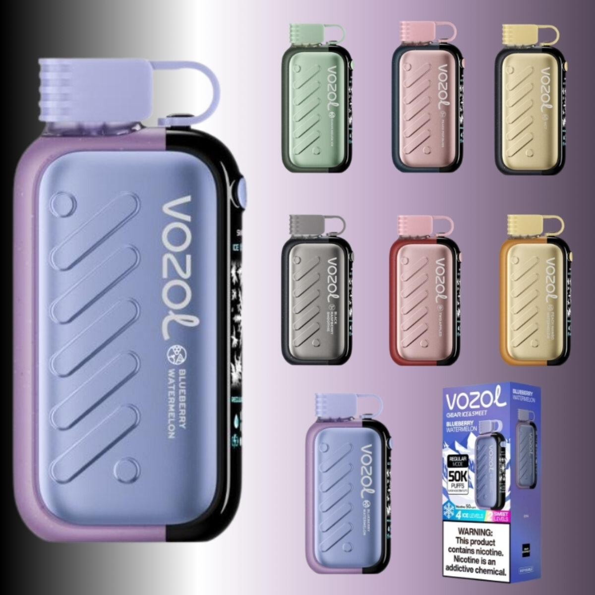 Vozol Gear Ice & Sweet 50000