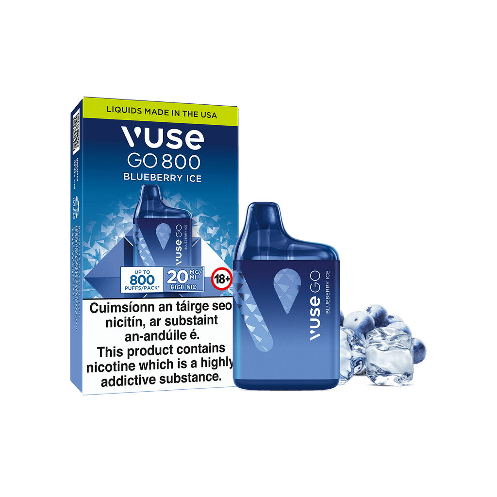 Vuse GO 800 Blueberry Ice Disposable Vape