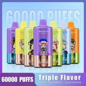 WASPE 3 in 1 60000 PUFFS Triple Flavor
